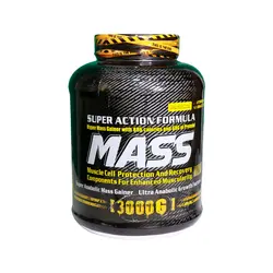 پودر مس ژن استار 3000 گرم با طعم وانیل Genestar Mass Powder 3000 g