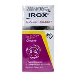 شامپو بدن کرمی بچه سوییت اسلیپ ایروکس Irox Sweet Sleep Baby Creamy Body Shampoo