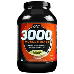 پودر ماسل مس 3000 کیو ان تی 2 کیلوگرم با طعم وانیل QNT Muscle Mass 3000 2 Kg