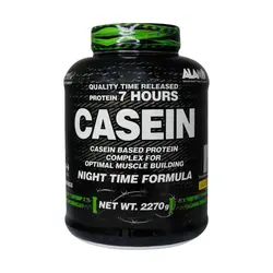 پودر کازئین آلامو حاوی کازئین و پروتئین وی 2270 گرم با طعم بیسکوییت وانیل Alamo Casein Supplement 2270 gr