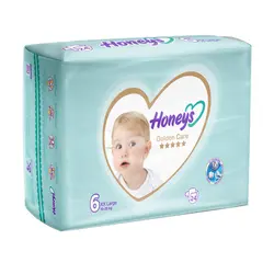 پوشک سایز ۶ هانیز بسته ۲۴ عددی Haniz size 6 diapers pack of 24 pieces