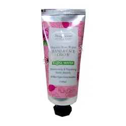 کرم مرطوب کننده دست و صورت گلاب دیپ سنس سی گل Seagull Deep Sense Organic Rose Water Hand And Face Cream 60 ml