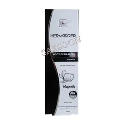 کرم موبر بدن مخصوص آقایان هرمودر حاوی آلوئه ورا Hermooder Body Depilatory Cream For Men 100 ml