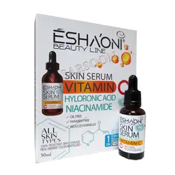 سرم پوست صورت ویتامین C اشااونی Eshaoni Skin Serum Vitamin C+ 30ml