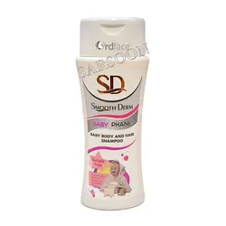 شامپو سر و بدن بچه دخترانه مناسب پوست و موی حساس اسموت درم Shampoo Baby Body & Hair Girl For Skin & Hair Sensitive Smooth Derm