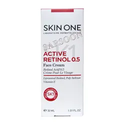کرم صورت مناسب چروک سطحی پوست اسکین وان Skin One Active Retinol 0.5 Face Cream 30 ml