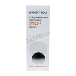کرم جوان کننده دست و ناخن سی برایت مکس Bright Max C Bright Rejuvenating Hand Cream 50 Ml