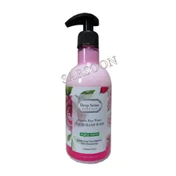 مایع دستشویی کرمی گلاب دیپ سنس سی گل 400 میلی لیتر Seagull Deep Sense Rose Water Liquid Hand Wash