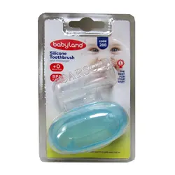 مسواک سیلیکونی کودک بیبی لند مدل 288 Baby Land Silicone Toothbrush Code