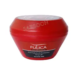 ماسک تقویت کننده و نرم کننده عمیق موهای قرمز فولیکا 300 میلی لیتر Fulica Hair Mask For Cutest Red