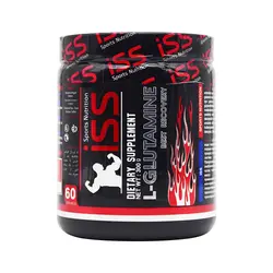 پودر ال گلوتامین آی اس اس 300 گرم ISS L Glutamine Powder 300g