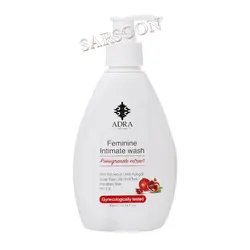 ژل بهداشتی بانوان آدرا حاوی عصاره انار Adra Intime Genitral Cleansing Gel