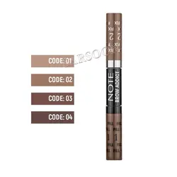 ژل حالت دهنده و پر کننده ابرو ادیکت نوت Note Brow Addict Gel