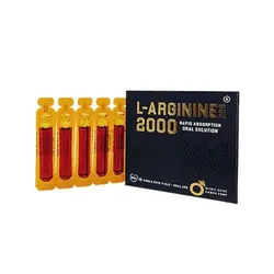 ویال ال آرژنین 2000 میلی گرم بی اس کی 10 عدد BSK L Arginine 2000 mg Vials 10 Pcs