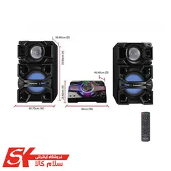 سیستم صوتی 2400 وات پاناسونیک مدل MAX5000