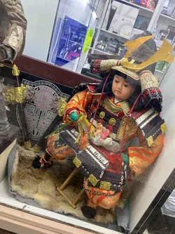 سرباز ژاپنی بهمراه لوازم