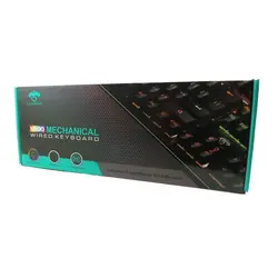 کیبورد گیمینگ سیم دار مکانیکی Leaven مدل K880