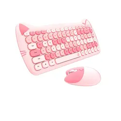 کیبورد و ماوس بی سیم GEEZER مدل CAT