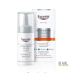 سرم 3کاره هیالورون فیلر اوسرین ویتامین C بوستر جوانساز و ضد لک 7 روزه