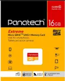کارت حافظه‌ microSDHC پاناتک مدل Extreme کلاس 10 استاندارد UHS-I U1 سرعت 30MBps ظرفیت 16 گیگابایت