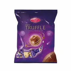 شکلات ترافل اوریجینال اوکراینی ABK Truffle توپی بنفش 165گرم