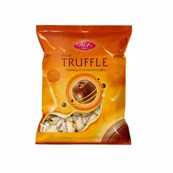 شکلات ترافل اوکراینی Truffle گرد با مغز کرم بیسکوییت ای بی کی 165گرم