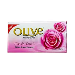 صابون دست اولیو Olive Classic Touch حاوی عصاره گل رز 150 گرم بسته 4 عددی