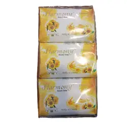 صابون هارمونی Harmony Sunflower با رایحه گل آفتابگردان بسته 6 عددی 810 گرم
