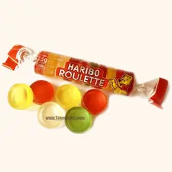 پاستیل میوه ای HARIBO Mega-Roulette هاریبو مگا رولت 45 گرم