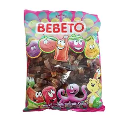 پاستیل کرمی ببتو Bebeto با طعم نوشابه 1000 گرم