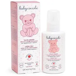 پودر بچه مایع ایتالیایی بیبی کوکول Babycoccole حاوی عصاره بابونه و تخم کتان و نشاسته 125 گرم