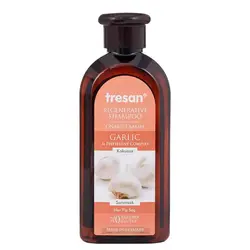 شامپو سر زنانه ترسان Tresan Garlic عصاره سیر 300 میل