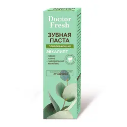 خمیر دندان روسی دکتر فرش Doctor fresh سفید کننده با عصاره اکالیپتوس 75 میل