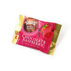شکلات پذرایی واول WAWEL chocolate raspberry با مغز ژله تمشک