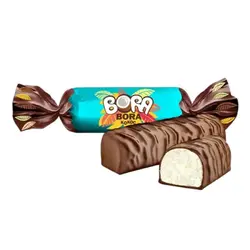 شکلات پذیرایی Bora Bora кокос بورا بورا با مغز کرم نارگیل