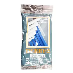 تیغ خودتراش 2 تیغ دربی Derby Twin Blade بسته 5 عددی