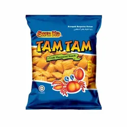 چیپس خرچنگ اسنک کو  Snek Ku TAM TAM  مالزیایی 10 گرم