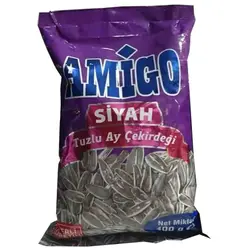 تخمه آفتابگردان AMIGO با نمک 400 گرم