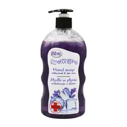 صابون مایع آنتی باکتریال ناتروفی Naturaphy با عصاره اسطوخودوس و آلوئه ورا 650 میل