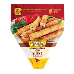 خمیر یوفکا مثلثی هاستل Hastel Yufka خمیر آماده باقلوا 360 گرم