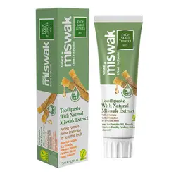 خمیردندان ارگانیک ایوب صبری  Eyüp Sabri Miswak حاوی عصاره چوب مسواک 75 گرم