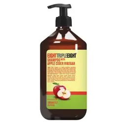 شامپو سر انگلیسی ایت تریپل ایت Triple Eight APPLE CIDER VINEGAR حاوی عصاره سرکه سیب 1000 میل