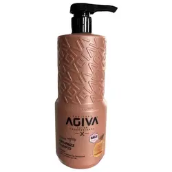 شامپو سر بدون نمک آگیوا Agiva Anti-Frizz ضد وز حاوی عصاره عسل مانوکا 800 میل