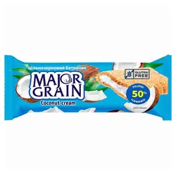 غلات بار مغزدار اکراینی میجور گرین Major Grain با طعم نارگیل 40 گرم
