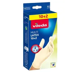 دستکش آشپزخانه آلمانی ویلدا Vileda Multi Latex 10+2 لاتکس 200 گرم
