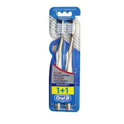 مسواک فرانسوی دو قلو  Oral-B Pro Expert اورآل بی سایز Medium