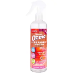 خوشبو کننده هوا و لباس اوزمو تولید انگلستان  Ozmo Air & Fabric Freshener Delicate Petals گلبرگ های ظریف 400 میل