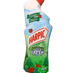 مایع جرم گیر هلندی هارپیک Harpic Active Fresh Mountain Pine با رایحه کاج کوهی 750 میل
