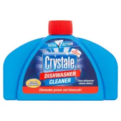مایع جرم گیر انگلیسی کریستال Crystale Total Action Dishwasher Cleaner ماشین ظرفشویی 250 میل