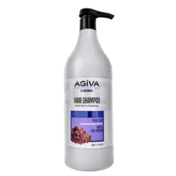 شامپو سر آگیوا Agiva Pure Clay حاوی خاک رس مناسب موهای آسیب دیده و شکننده 1000 میل